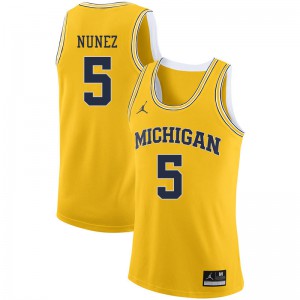Y2K Michigan Wolverines Men's XL Foot Locker Basketball Embroidered Jersey  #30